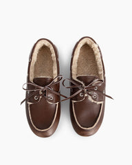 British Vintage Lace-Up Leather Oxfords