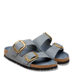Arizona Big Buckle Basalt Grey Leather (Women)