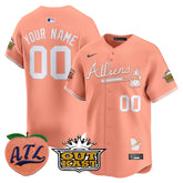 ATL Atliens & Peach Vapor Premier Limited Custom Jersey - All Stitched