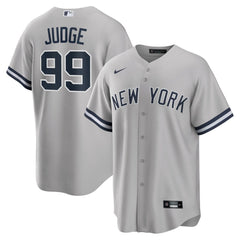 Aaron Judge NYY Gray Jersey - All Stitched