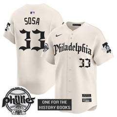 Phillies 'Retro Newspaper Edition' Vapor Premier Limited Jersey - All Stitched