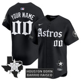 HOU 'Gothic Edition' Vapor Premier Limited Custom Jersey - All Stitched