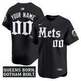 NYM 'Gotham Gothic Edition' Vapor Premier Limited Custom Jersey - All Stitched