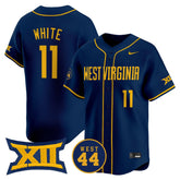 WVU 2025 Vapor Premier Limited Jersey - All Stitched