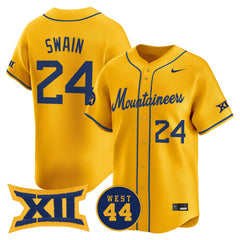 WVU 2025 Vapor Premier Limited Jersey - All Stitched