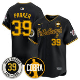 PIT Memories Dave Parker Jersey- “COBRA” Patch - All Stitched