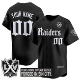 LVR 'Gothic Sin City Shadows Edition' Vapor Baseball Custom Jersey - All Stitched