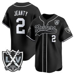LVR 65th Anniversary Patch Vapor Baseball Jersey - All Stitched