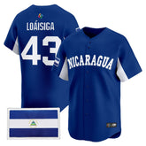 Team Nicaragua 2026 World Baseball Classic Vapor Premier Jersey - All Stitched