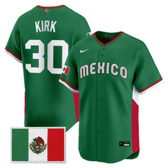 Team Mexico World Baseball Classic Vapor Premier Jersey - 2026 Roster - All Stitched