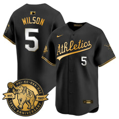 OAK 125th Anniversary Patch Vapor Premier Limited Jersey - All Stitched