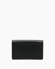 (Pre-sale) Grainy Leather Snap Button Wallet