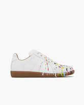 Men's Artistic Studio Splatter Detail Replica Sneakers