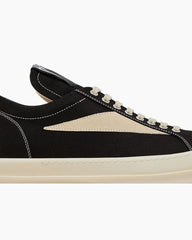 Men's Daily Commute Low-Top Canvas Black Milk Shoes