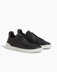 Men's First Class Travel Soft Leather Slip-On Sneakers