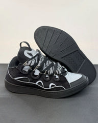 Men's 90s Skate Style Oversized Lace Sneakers