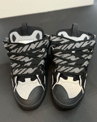 Men's 90s Skate Style Oversized Lace Sneakers