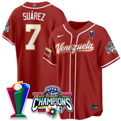 Venezuela Baseball 2026 World Baseball Classic Champions Limited Jersey V2 - All Stitched