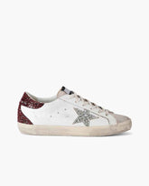 Lace-Up Leather Sneaker for Casual Weekend Wear Signature Motif