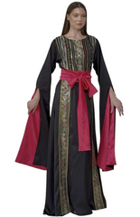 Oriental Elegance Statement Dress