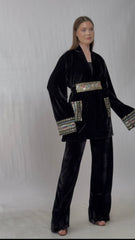 Midnight Royal Velvet 3-Piece Set