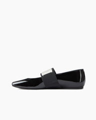 Women's Textured Square Ballet Flats