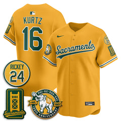 OAK 2026 Alternate Sacramento - Celebrating 125 Years - Limited Vapor Jersey - All Stitched