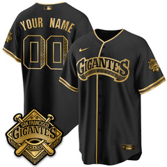 SF GIGANTES Vapor Limited Custom Jersey - All Stitched