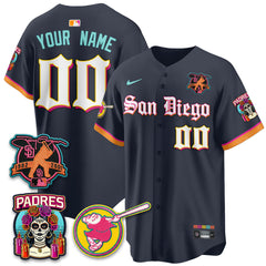 SD 2026 City Connect x Tony Gwynn Patch Vapor Premier Limited Custom Jersey - All Stitched V5