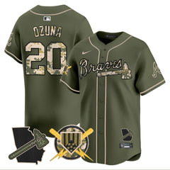 ATL Armed Forces Day Vapor Premier Limited Jersey - All Stitched
