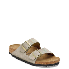 Arizona Shimmering Taupe Suede (Women)