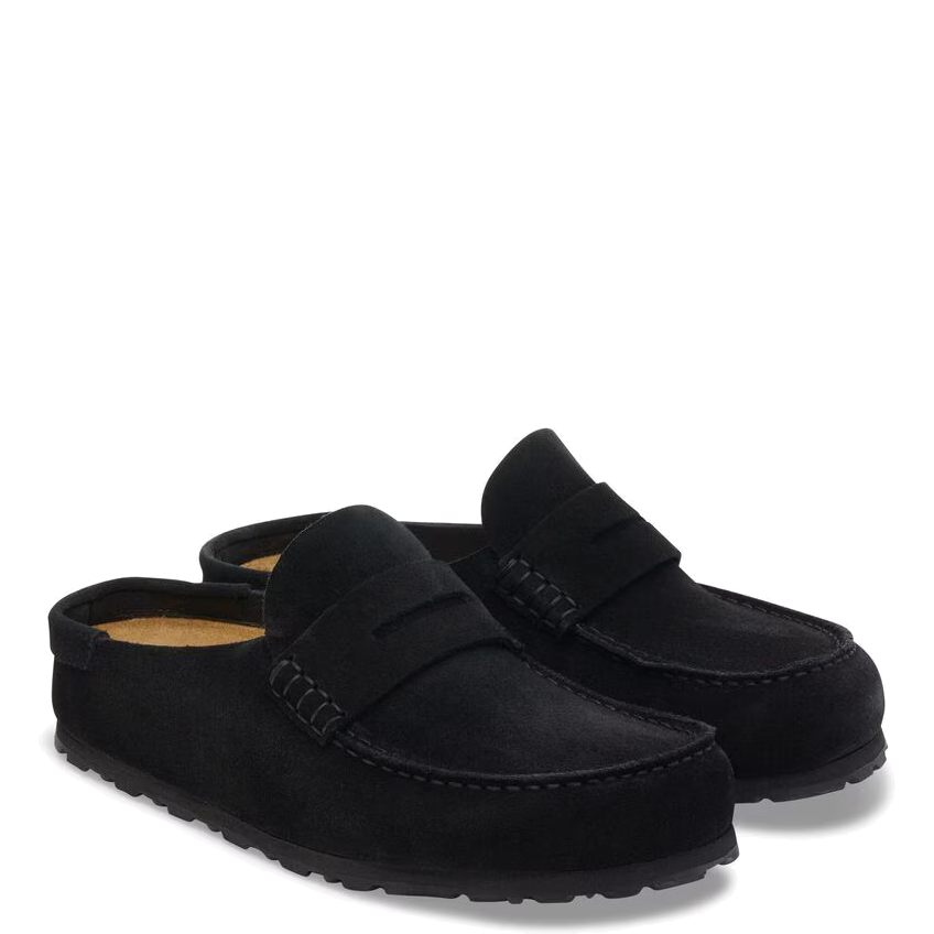 Naples Wrapped Black Suede (Women)