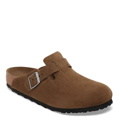 Boston Soft Footbed Dark Tea Suede (Women)