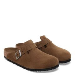 Boston Soft Footbed Dark Tea Suede (Women)