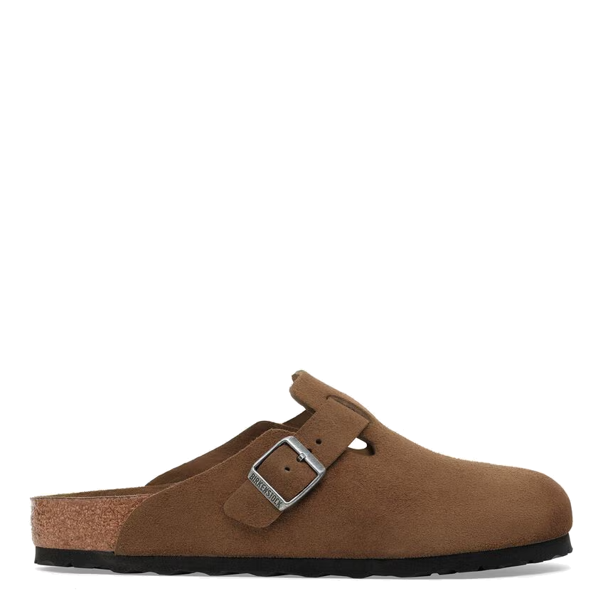 Boston Soft Footbed Dark Tea Suede (Women)