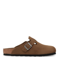 Boston Soft Footbed Dark Tea Suede (Women)