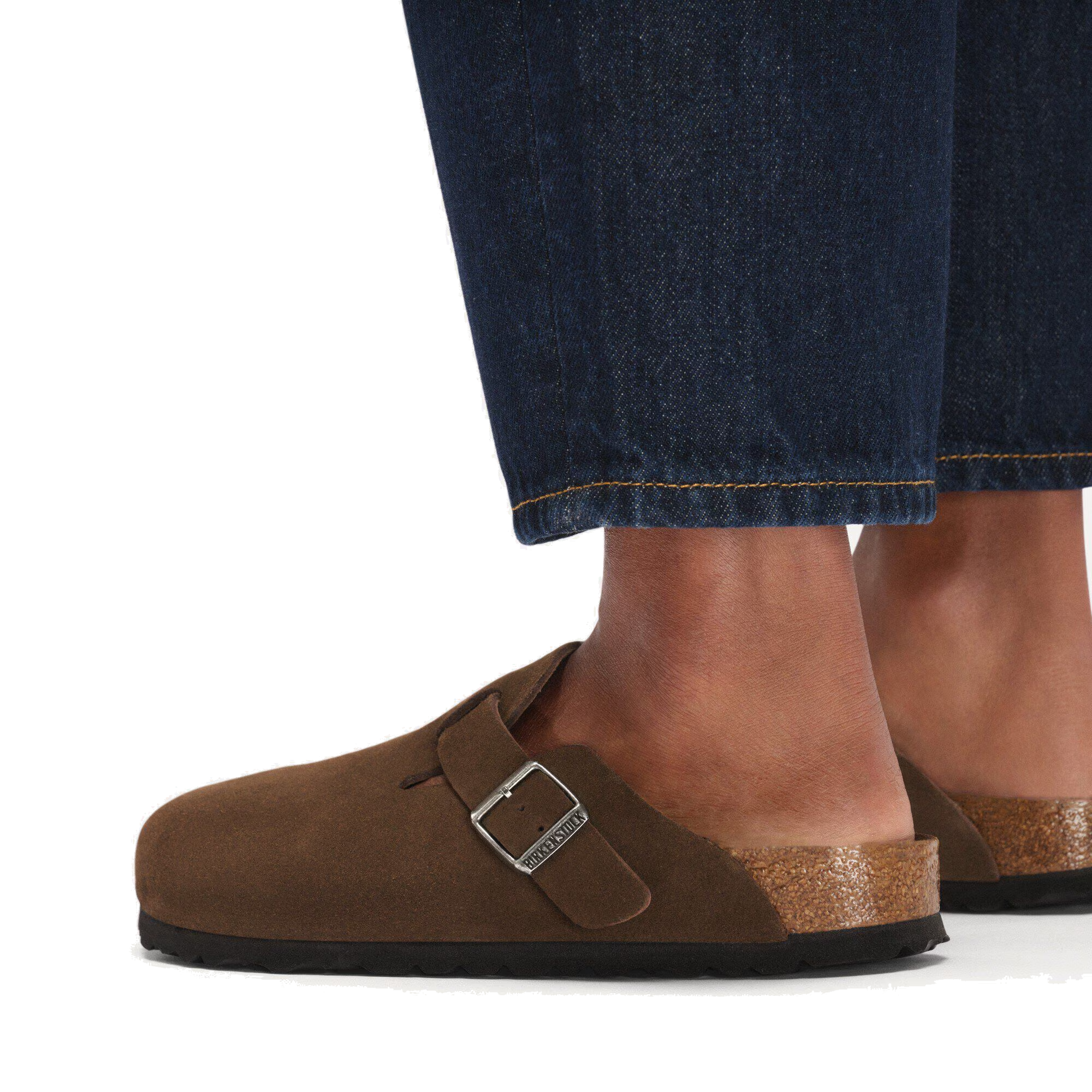 Boston Soft Footbed Suede Carafe Tonal (Women)