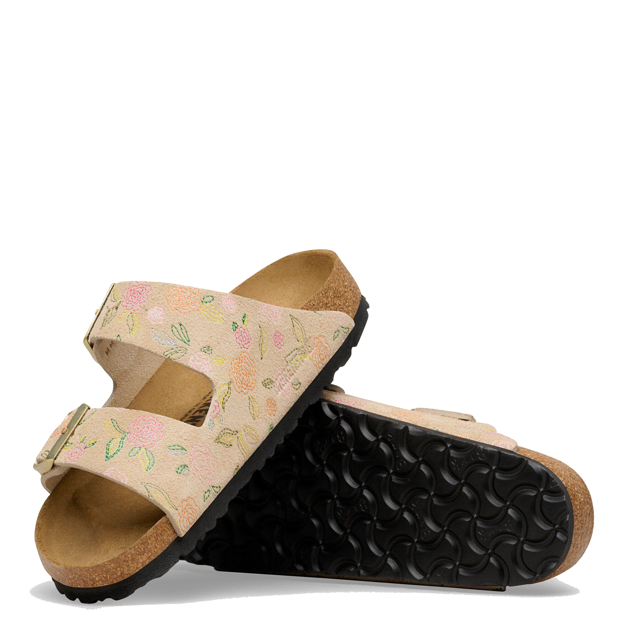 Arizona Sandcastle Flower Print Suede (Women)
