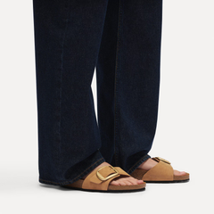 Madrid Big Buckle Nubuck Mink (Women)