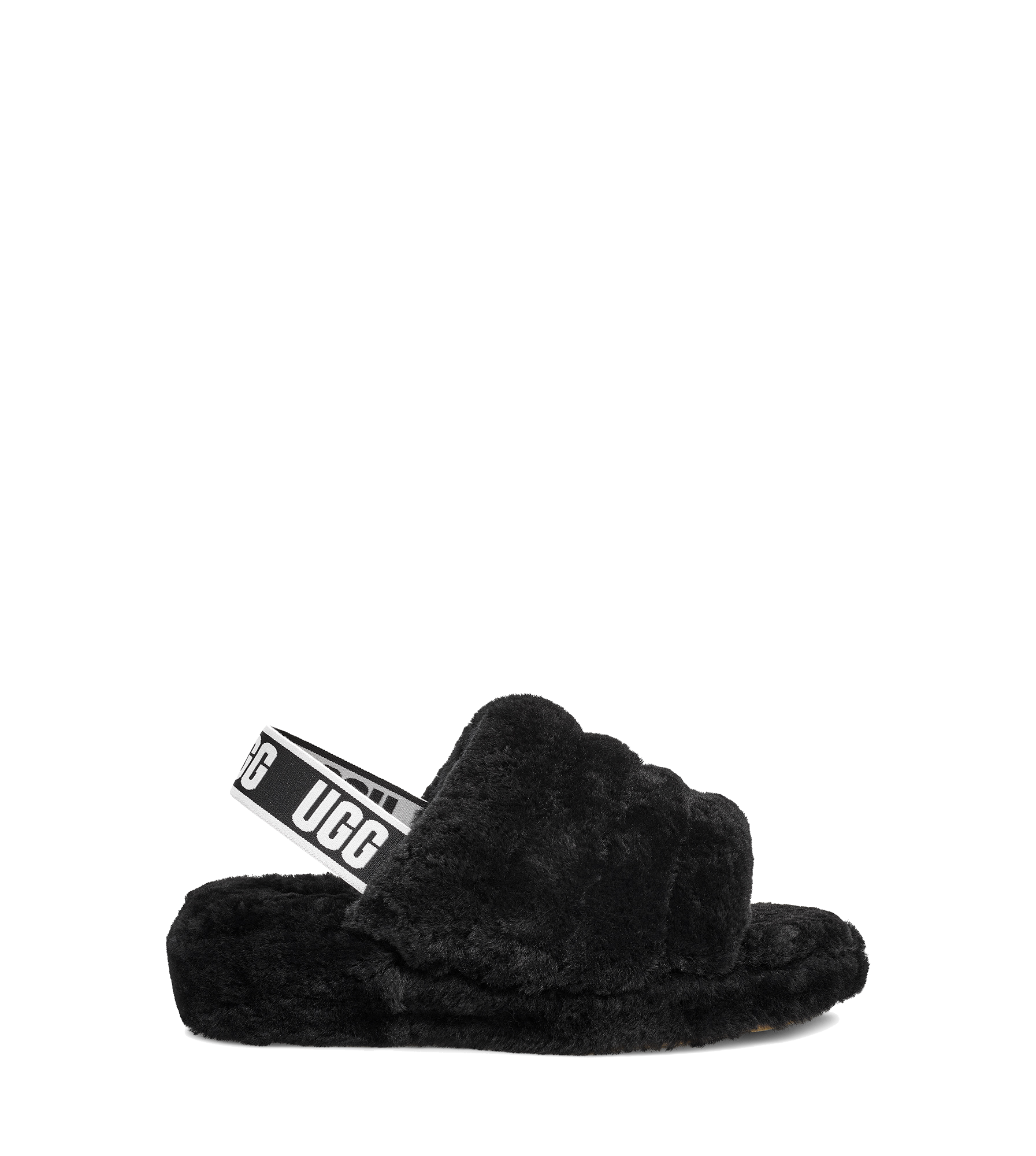 Fluff Yeah Slide Black (Women) - FINAL SALE