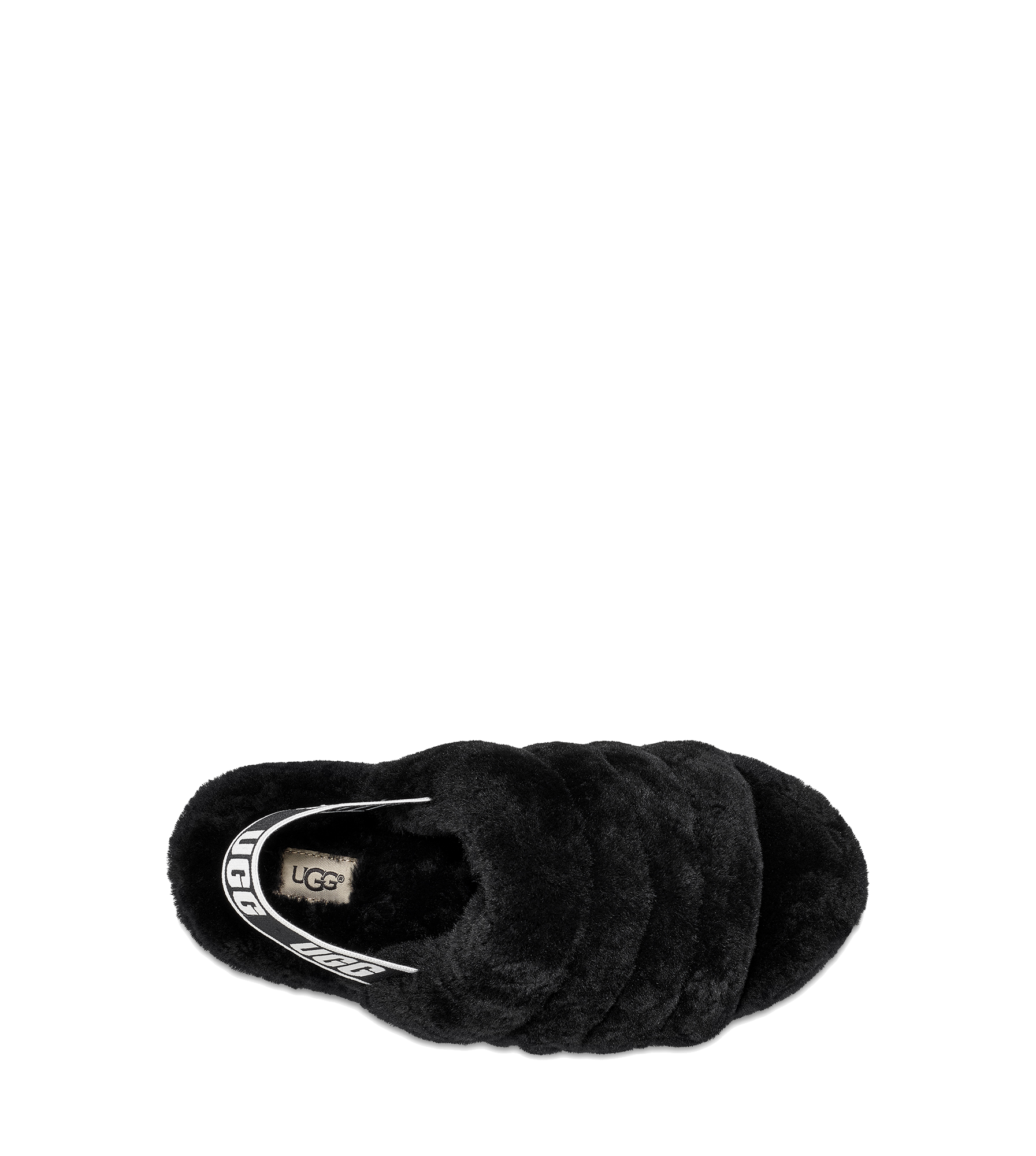 Fluff Yeah Slide Black (Women) - FINAL SALE