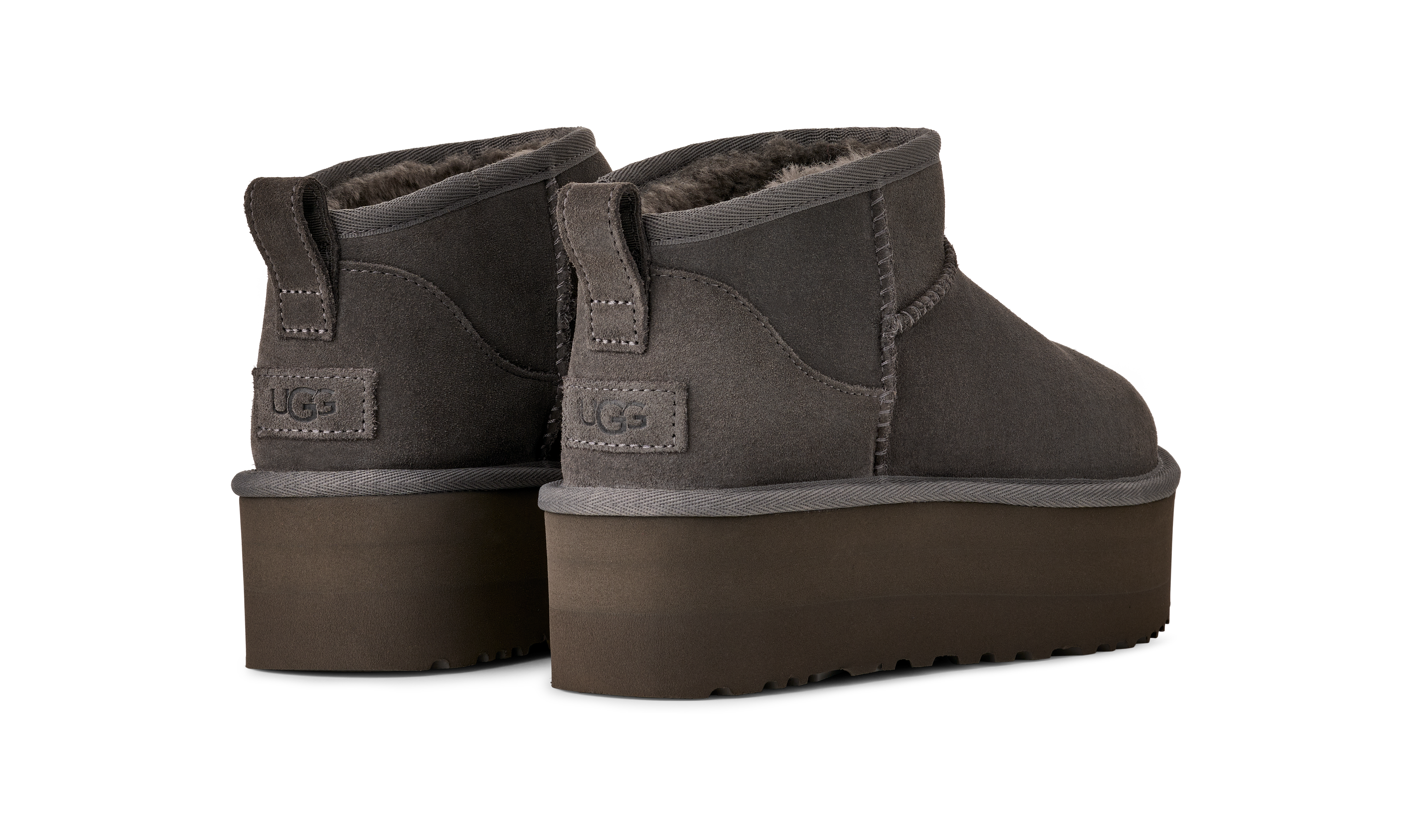 Classic Ultra Mini Platform Charcoal (Women)