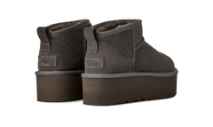 Classic Ultra Mini Platform Charcoal (Women)