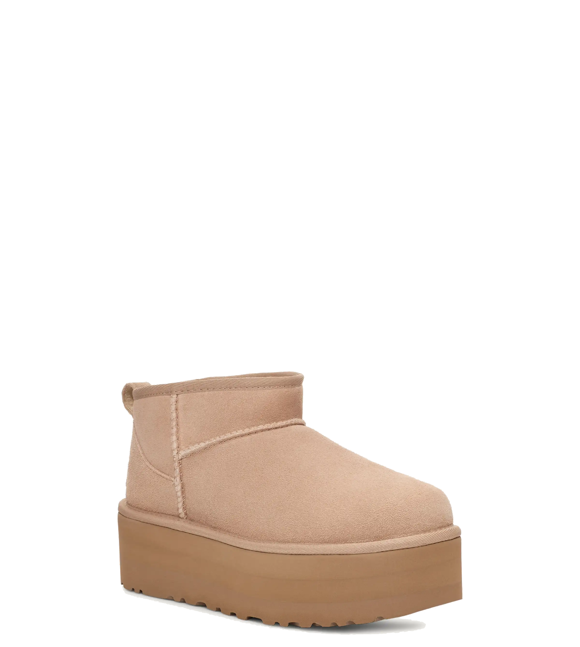 Classic Ultra Mini Platform Sand (Women)