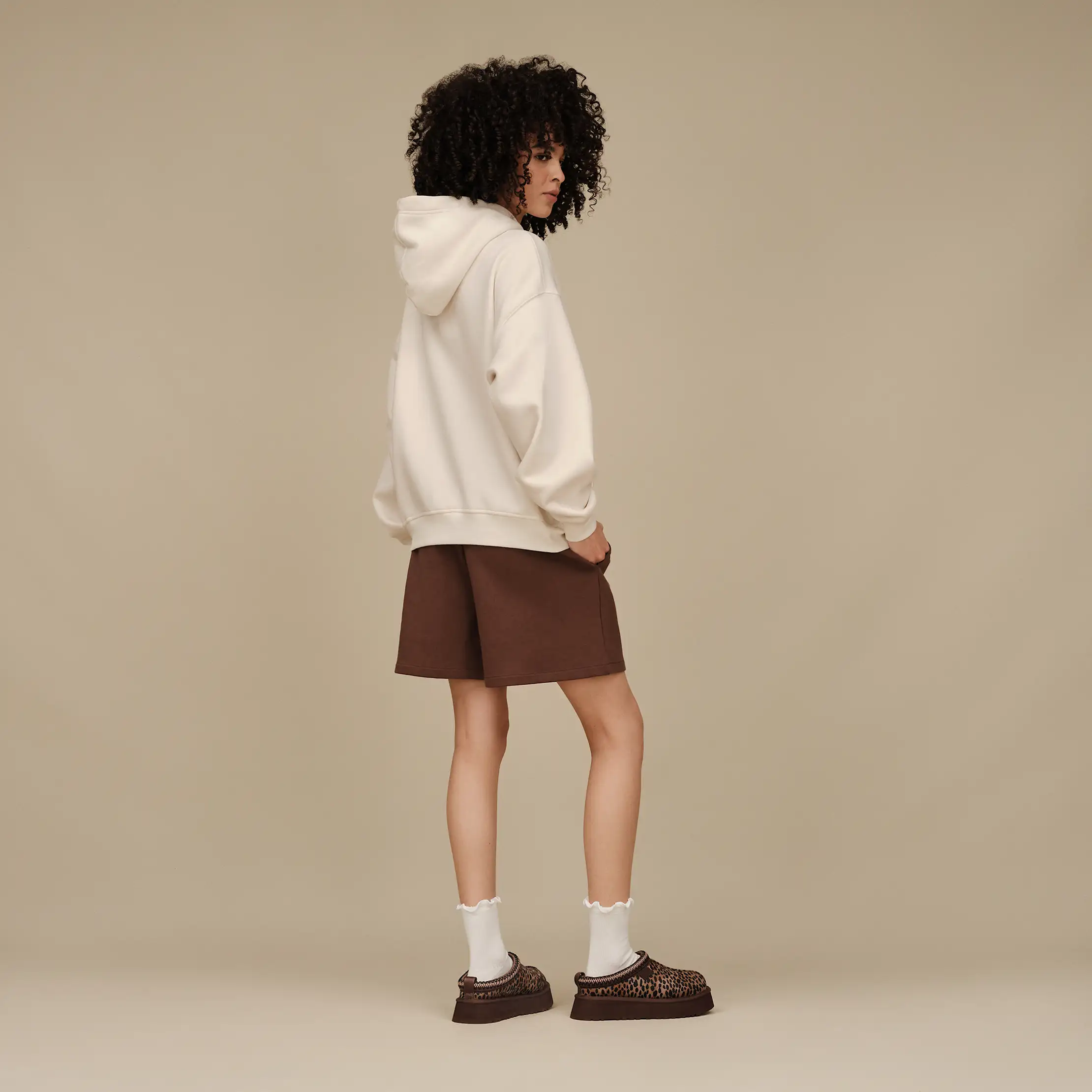 UGG Logo Hoodie Nimbus