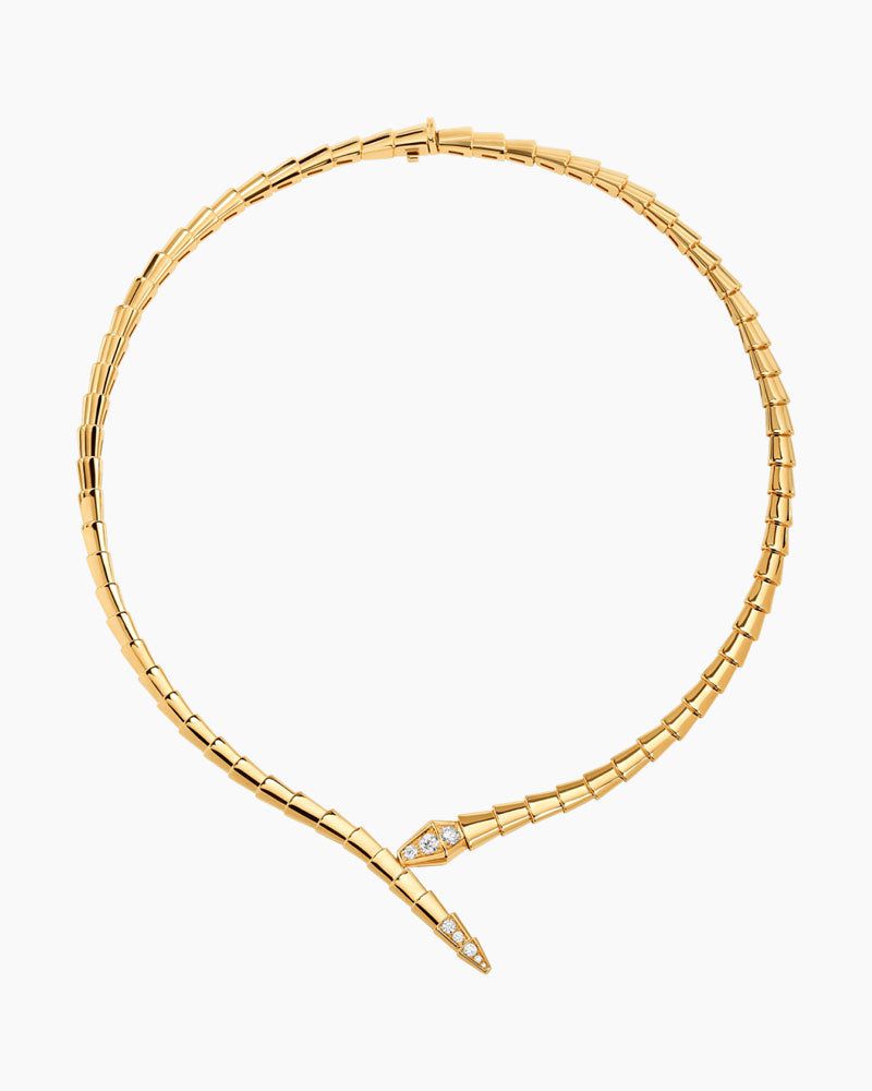 Women's Serpenti Viper Diamond Necklace