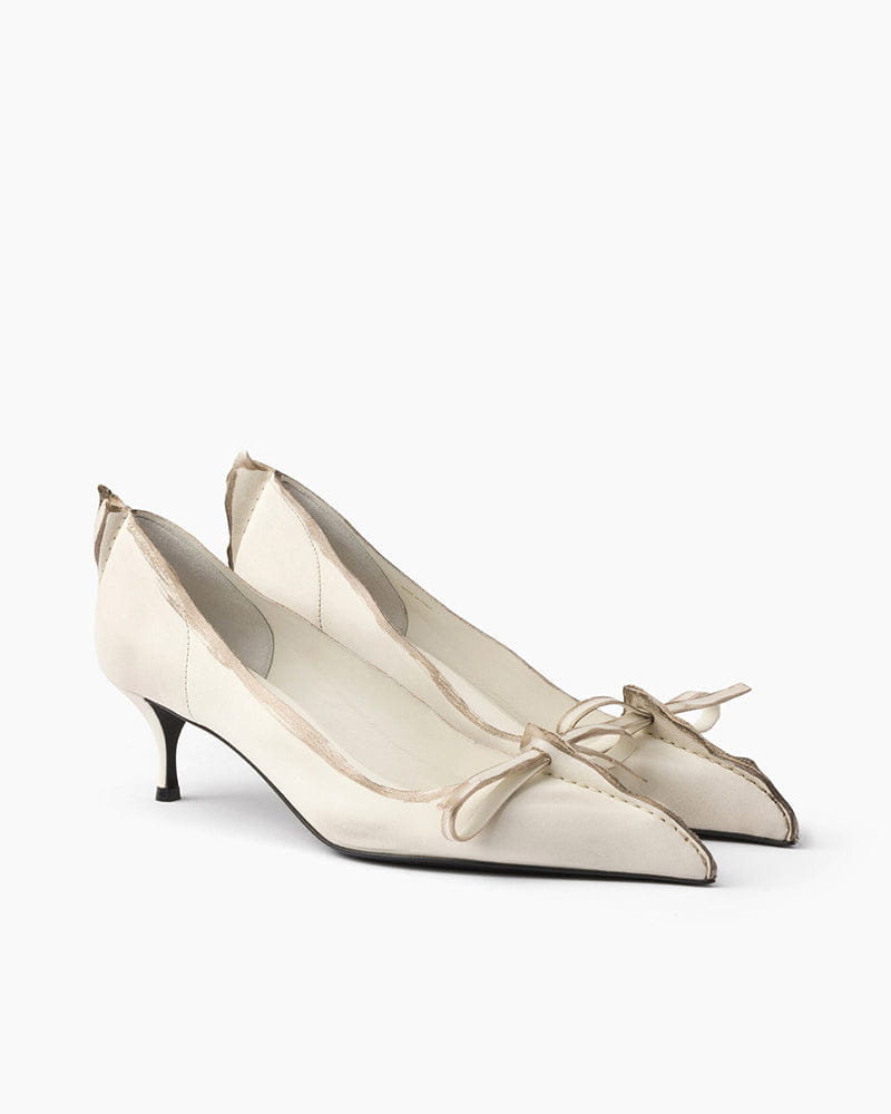 Women's Antique Leather Pumps