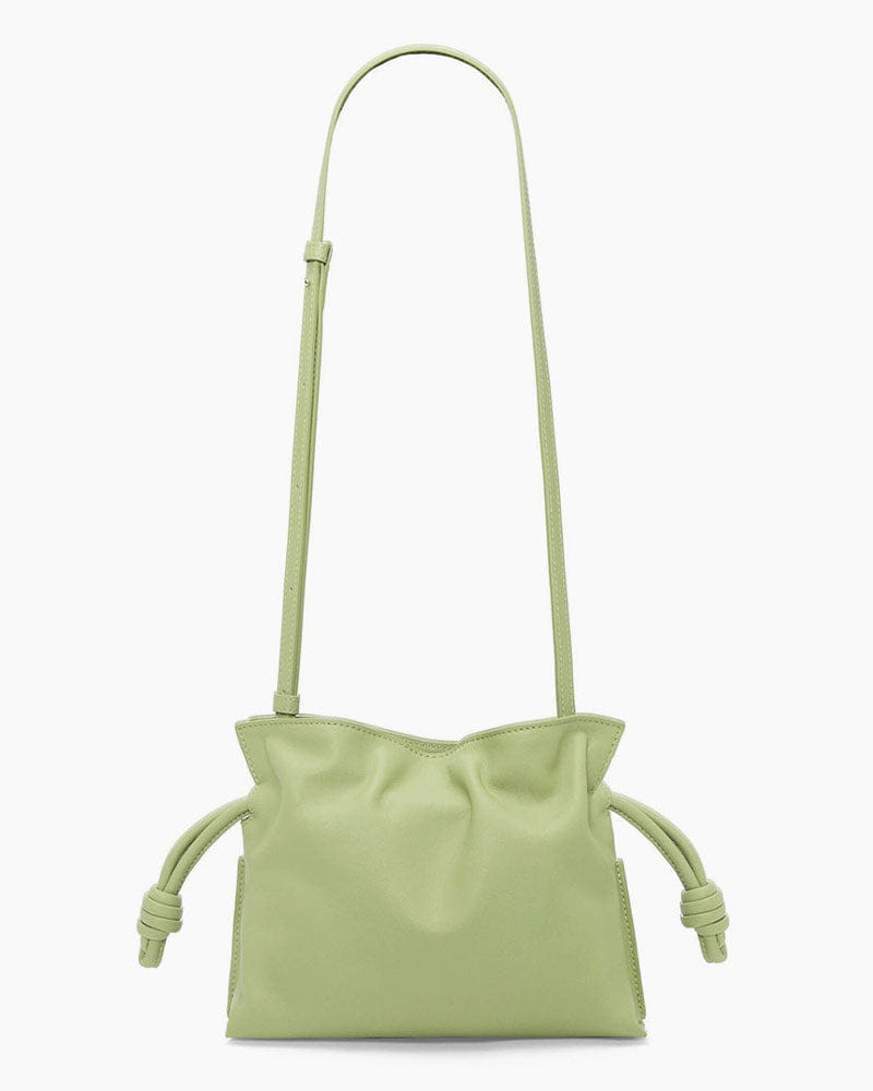 Vespera Mini Calfskin Clutch Light Pear