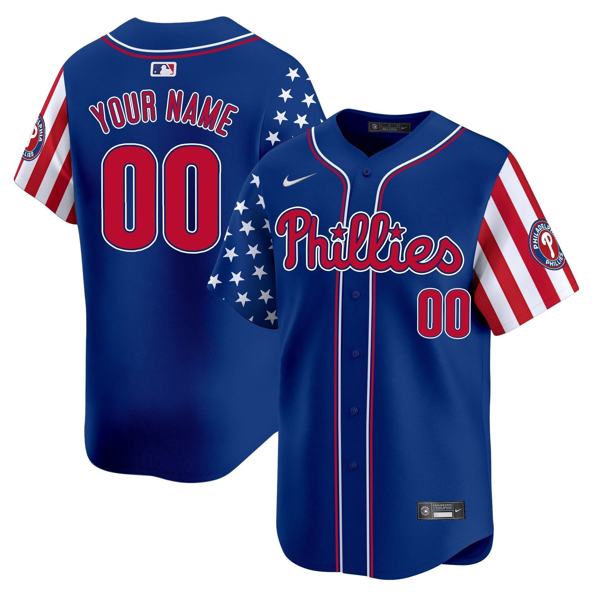 PHI 2025 Independence Day Vapor Premier Limited Custom Jersey - All Stitched
