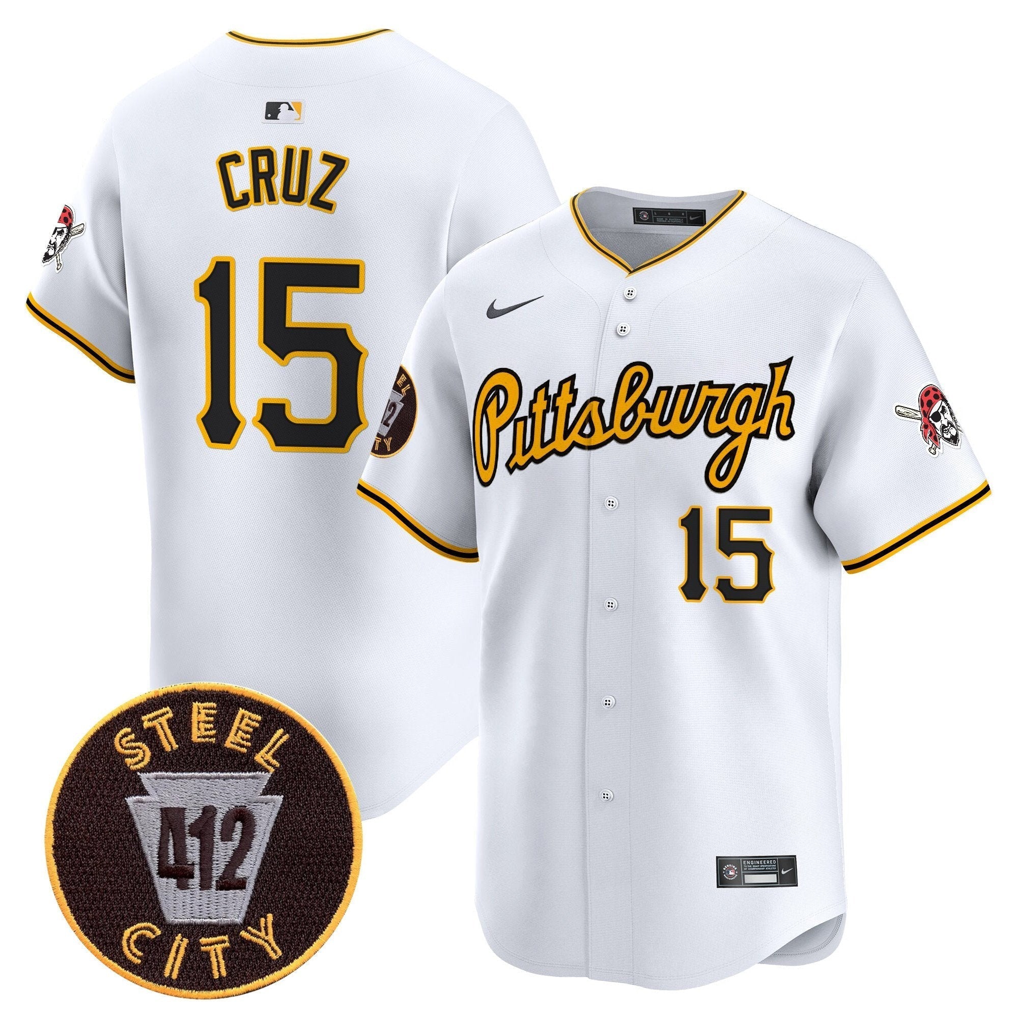 PIT 412 Patch Vapor Premier Limited Jersey V4 - All Stitched